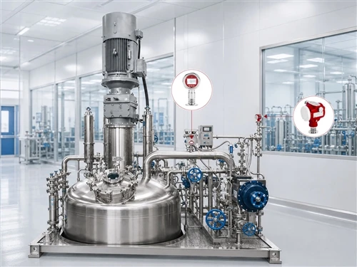Transmissor de pressió higiènic en aplicacions biofarmacèutiques